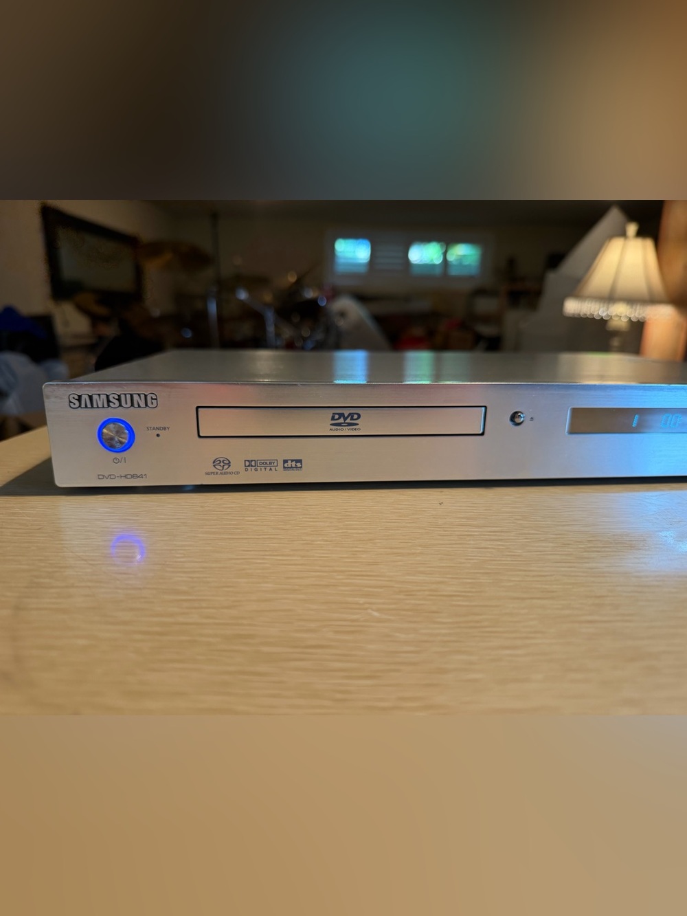 Samsung DVD-HD841 DVD Player Silver RCA/Component/S-Video Works Great Rare! - Picture 3 of 12